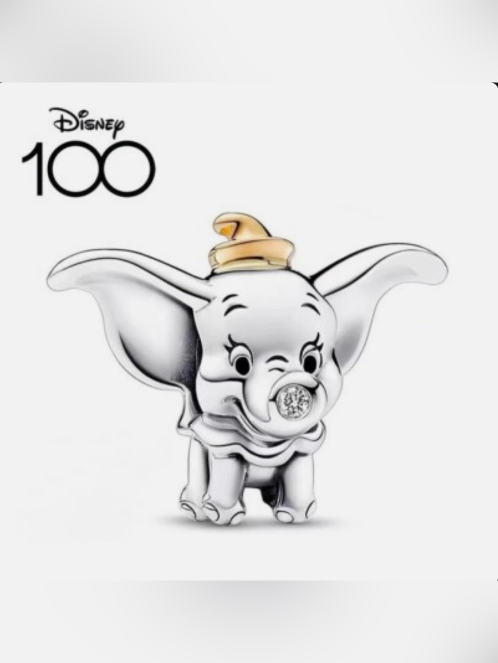 🐘 Sterling Silver Dumbo 100th Anniversary Charm